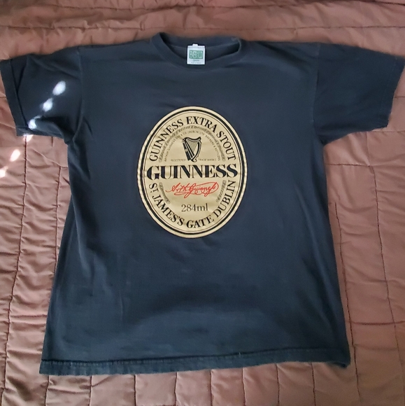 Guinness Extra Stout Graphic T-Shirt. Size: Large. Made in Ireland. GPWC - Picture 1 of 8